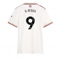 Arsenal Gabriel Jesus #9 Tretí Ženy futbalový dres 2025-26 Krátky Rukáv